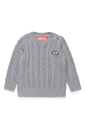 grey cotton jumper DIESEL KIDS | K00594KYAYZK909